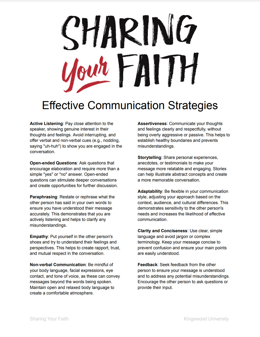 thumbnail of Communication Strategies Download