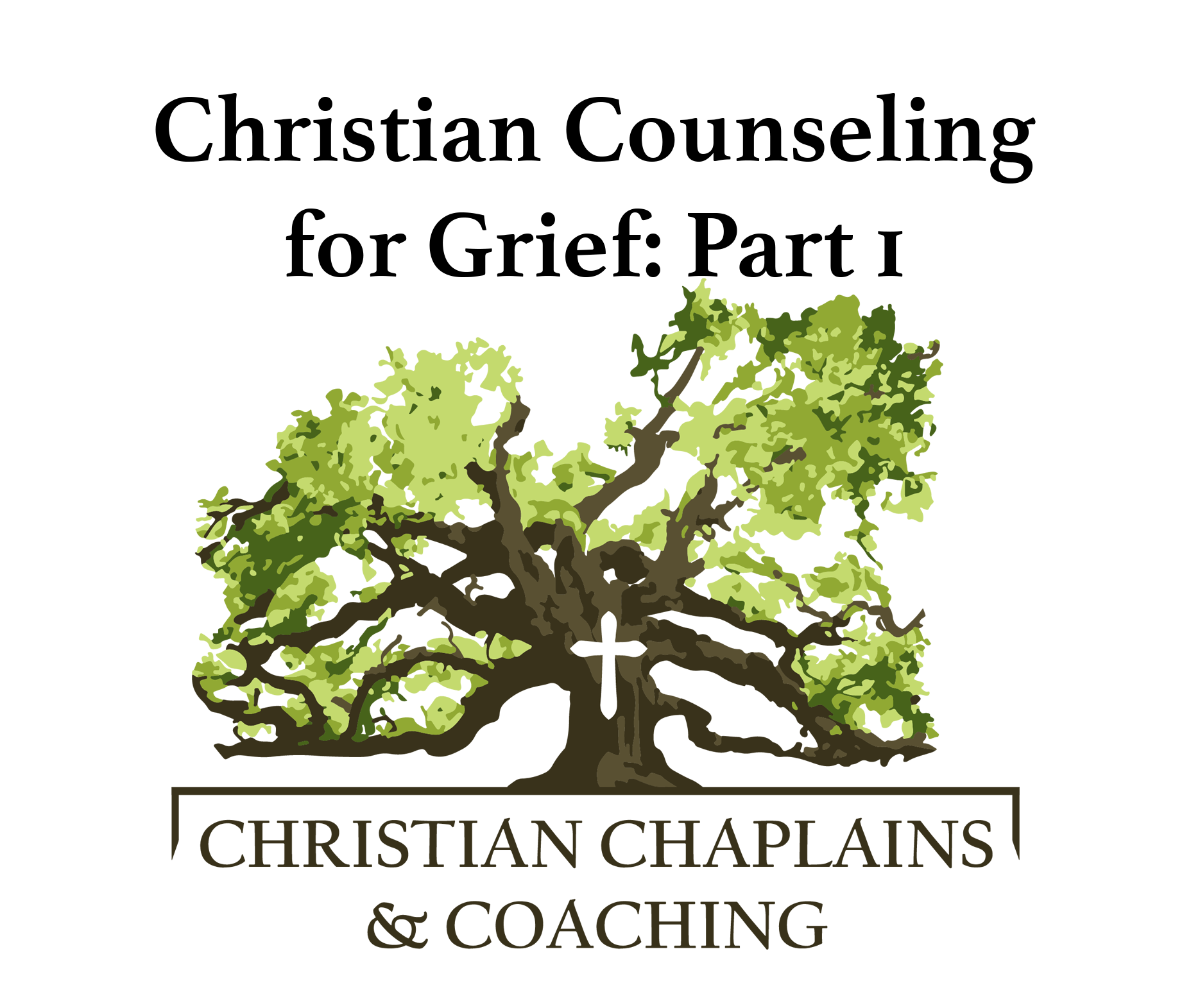 Logo for the Understanding Grief & The Theology of Christian Counseling course. 